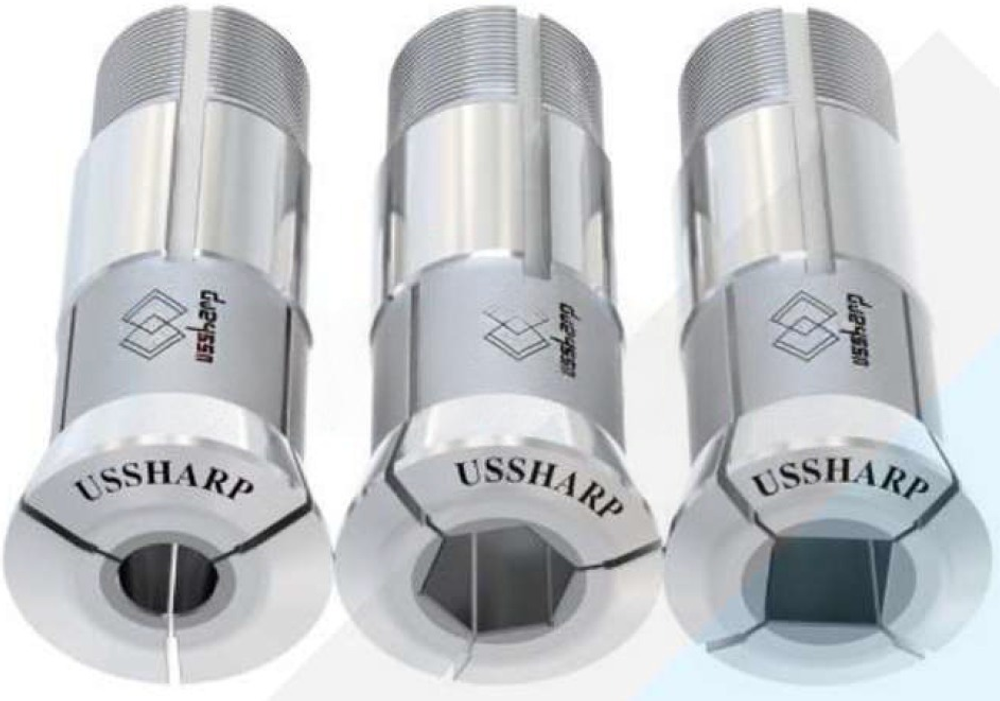 Люнетная цанга (направляющая втулка) ΦD 49.0 мм, резьба M40x1.0, отверстие до 32 мм, для автоматов NP-32