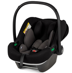 Детская коляска Roan Bass Next Кожа 3 в 1 с автокреслом Tutis Elo Black RN088/1 Black/Black