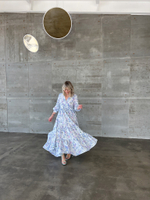 Платье-ярусы миди 9