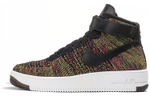 Кроссовки Nike Air Force 1 Flyknit Multi-Color Black