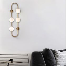 Настенное Бра Hoop Wall H77 Gold By Imperiumloft
