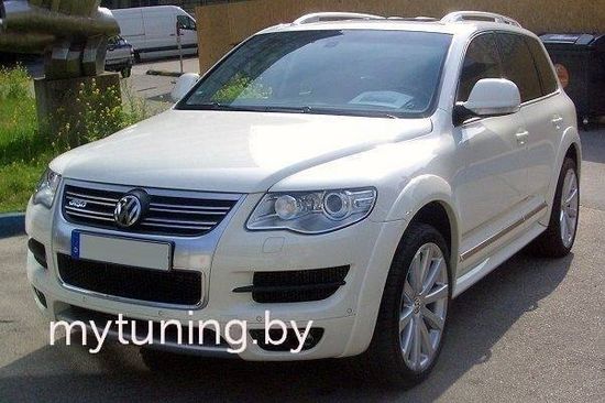 Расширение колесных арок + пороги R50 для VW Tuareg 06-10