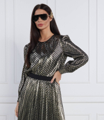 блузка lurex monogram Karl Lagerfeld - черный(226W1609)