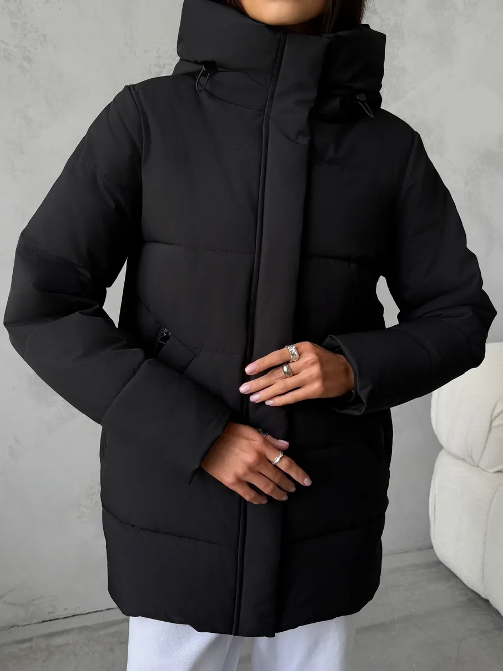 Куртка демисезонная с капюшоном