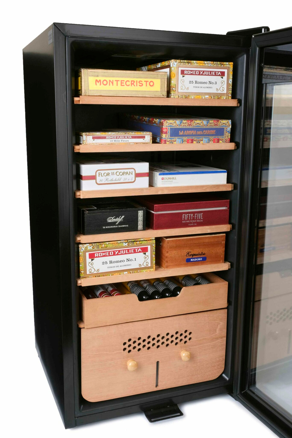 Компрессорный хьюмидор-шкаф Howard Miller на 600 сигар