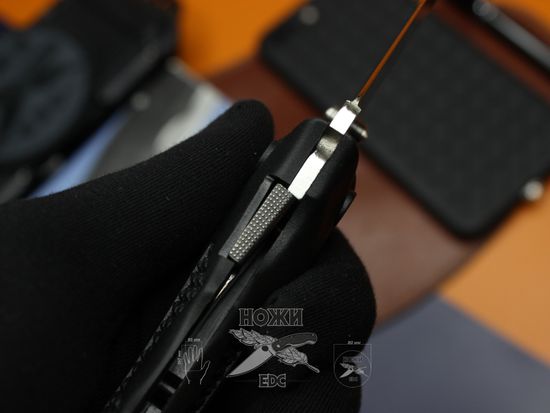 Складной нож Коллекционный Cold Steel Scimitar Plain 25S c клинком из стали VG-1, рукоять Zytel