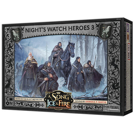 A Song of Ice and Fire - Tabletop Miniatures Game - Night's Watch - Night's Heroes 3