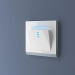 Рамка на 1 пост Stark (белый) W0011801