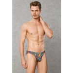 Мужские трусы слипы с принтом DOREANSE 1217