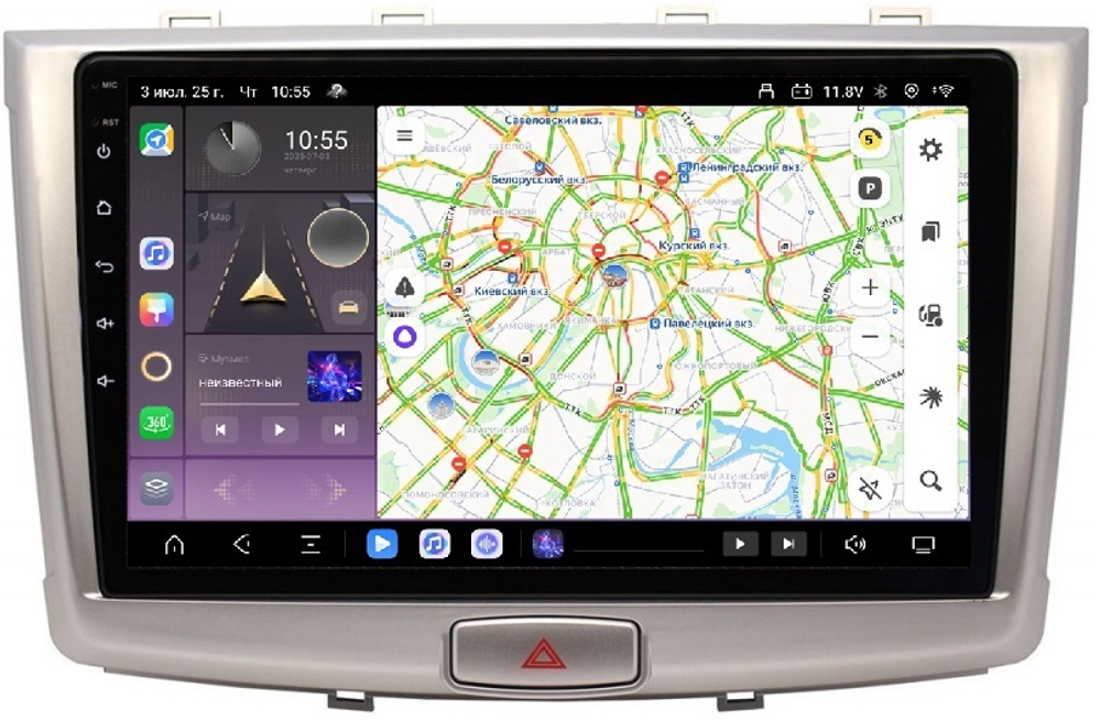 Магнитола для Haval H6 2016+ - Carmedia OL-1801 QLed, Android 13, TS20, CarPlay, SIM-слот