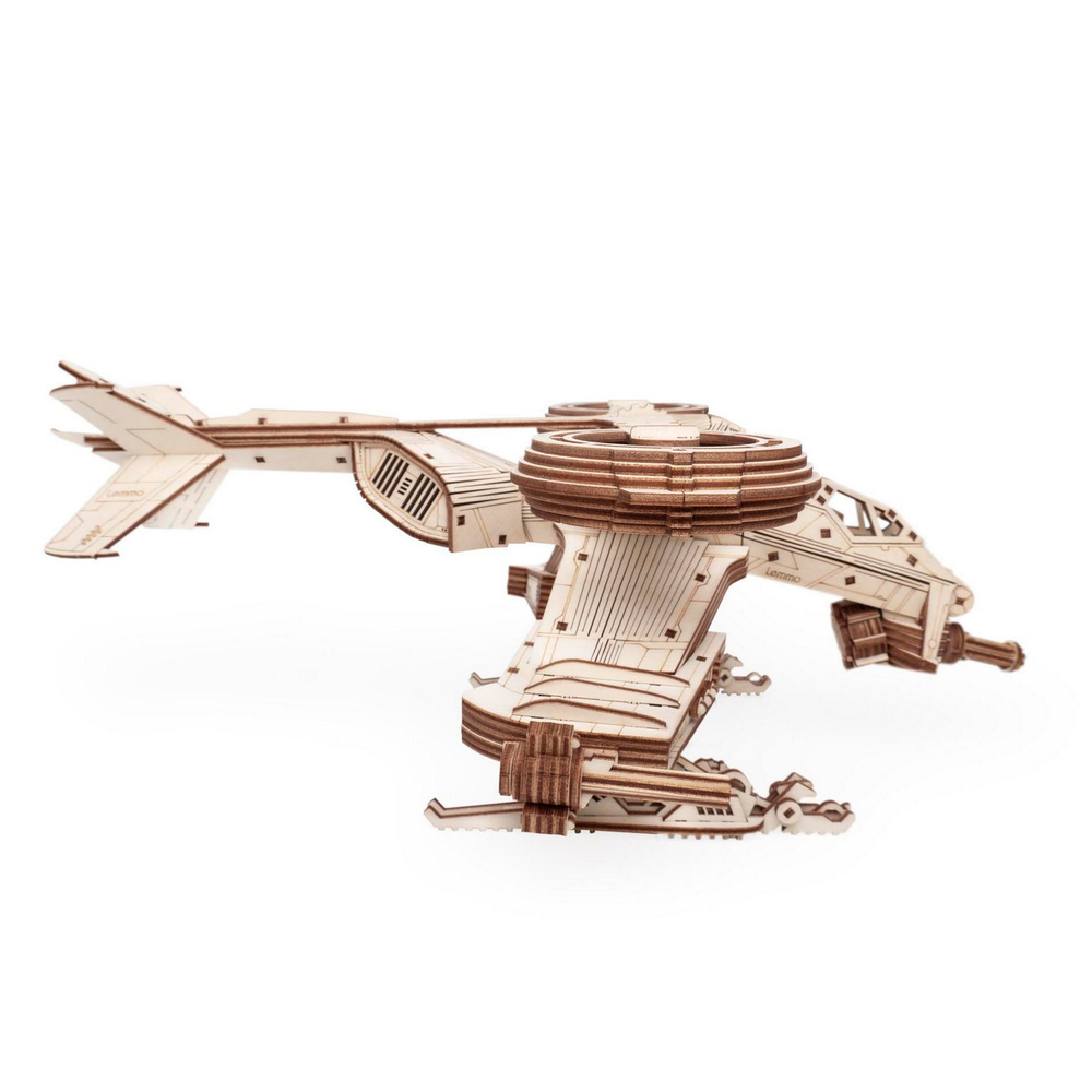 Деревянный конструктор Вертолёт Ночной Беркут (Lemmo)