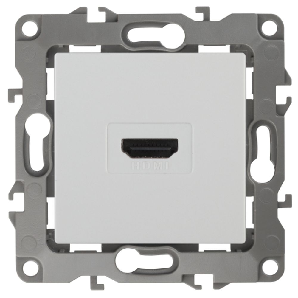 Розетка ЭРА Серия 12 12-3114-01 HDMI IP20 белый | Эра 12