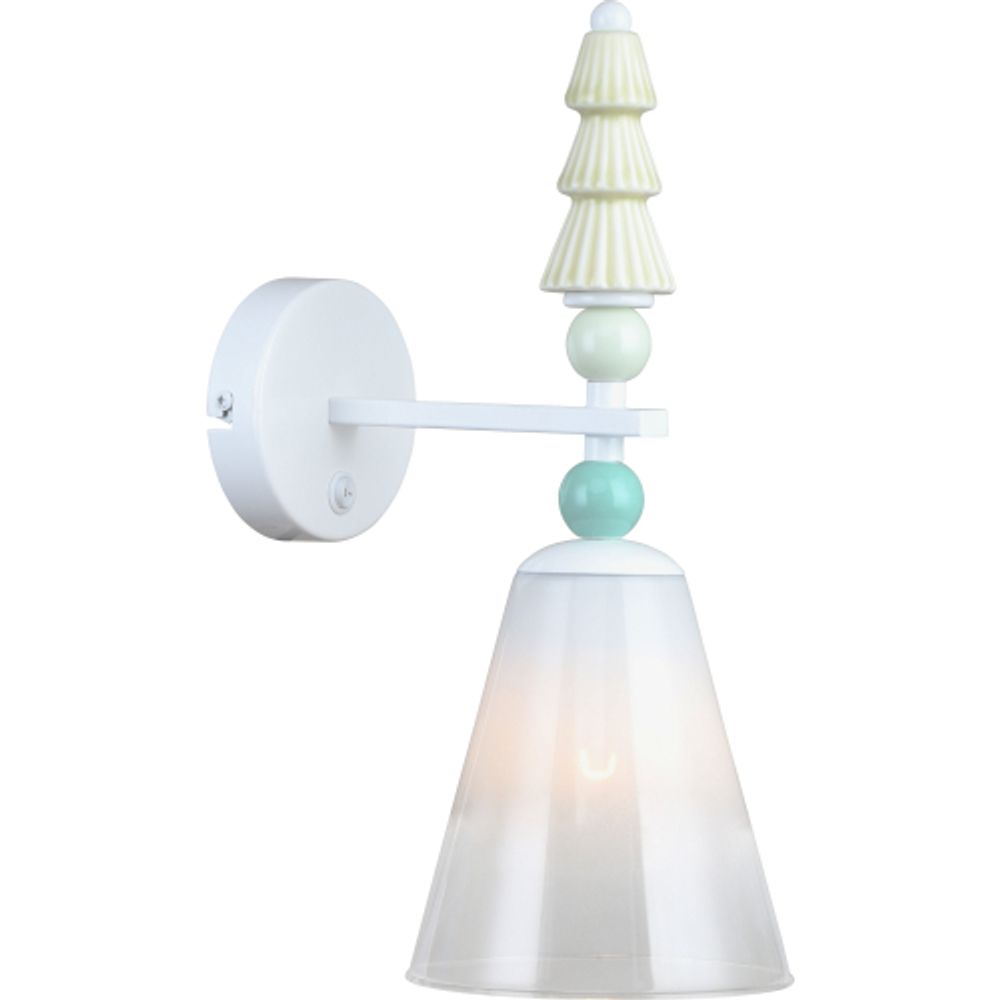 Бра светильник Rivoli Cataleya 4146-401 1 х Е27 60 Вт дизайн с выключателем | Rivoli