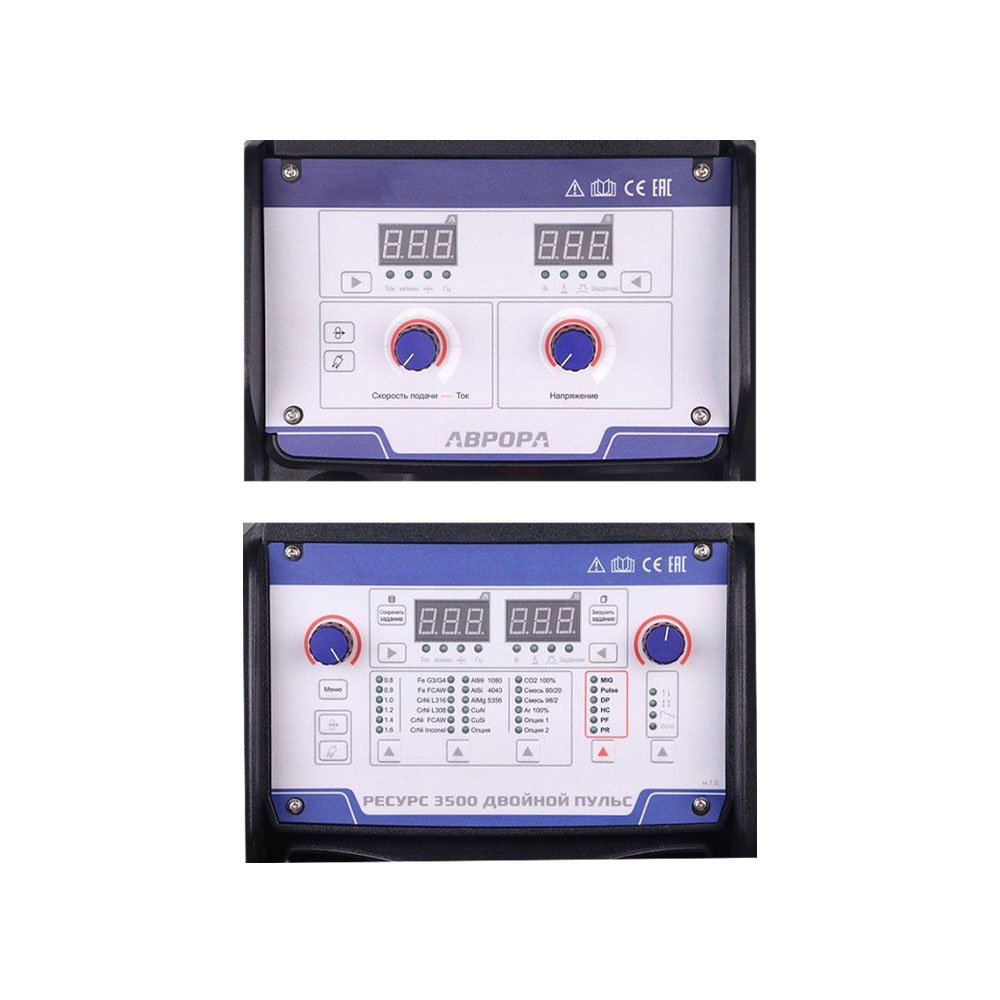 Сварочный полуавтомат АВРОРА Ресурс 3500 ДВОЙНОЙ ПУЛЬС