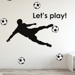 Стикеры ФУТБОЛЬНЫЕ МЯЧИ