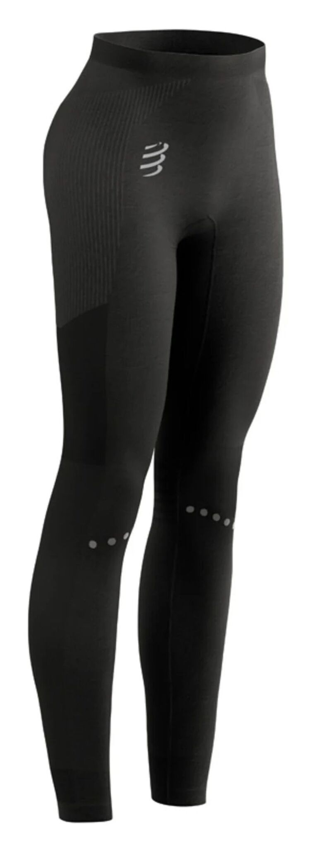 Leginsy Compressport Winter Running - черный