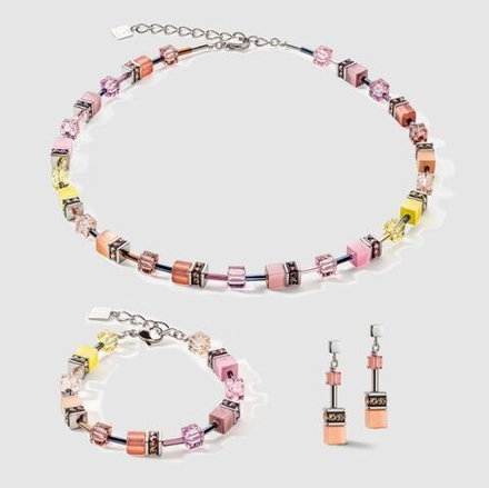 Браслет Coeur de Lion Lilac-Yellow 2838/30-0847 цвет фиолетовый, желтый