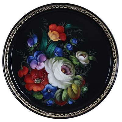 Zhostovo metal tray A9D290126105