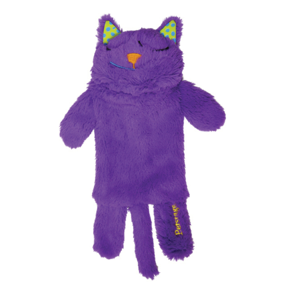 Игрушка Catstages для кошек "Мурчащая подушка" с кошачьей мятой, 30см (с МУРЧАНЬЕМ на батарейке!)