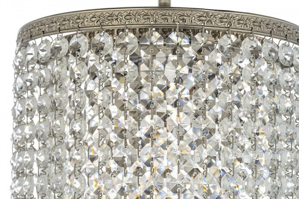 Люстра на штанге Arti Lampadari Stella Nickel Stella E 1.5.20.101 N