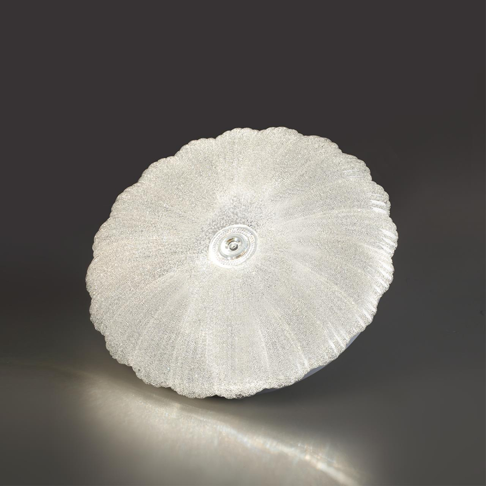 7729/48L PIKO LED SN 000 Светильник металл/пластик/белый/прозрачный LED 48Вт 3000-6000K D380 IP20 пульт ДУ FORTUNA