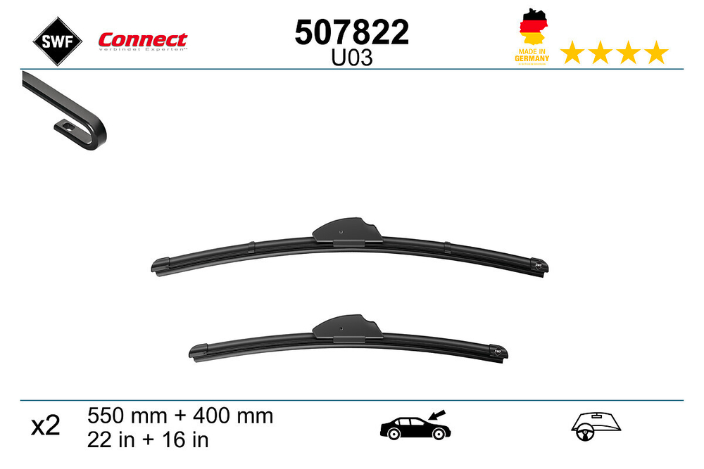 SWF - 507822-SWF - Wiper Blade