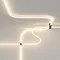 Крепление для накладного монтажа круглого неона 360° D18 Led Strip 201156