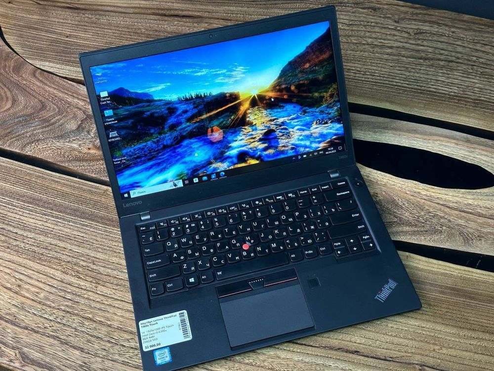 14" Ноутбук Lenovo ThinkPad T460s (1920x1080, Intel Core i5-6300U, RAM 8ГБ, SSD 256ГБ, Intel HD Graphics 520, Win 10 Pro)