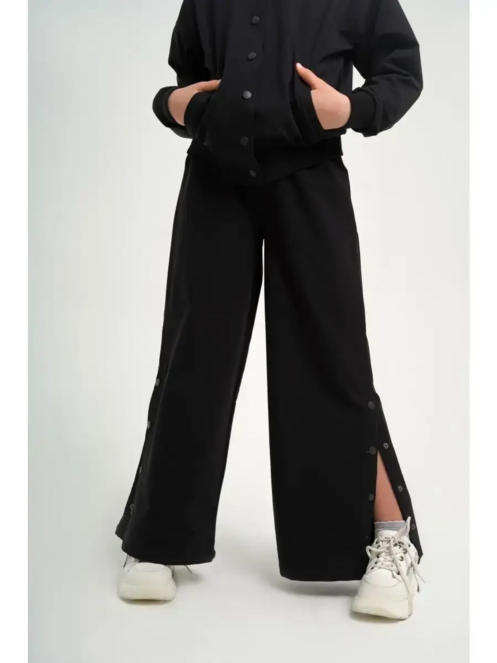 Костюм с брюками палаццо