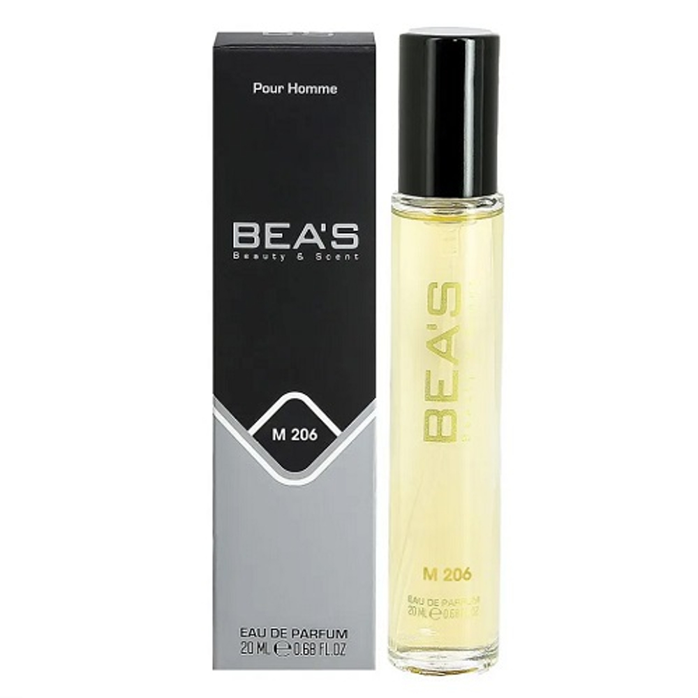 Парфюмерная вода BEA'S MEN M206 L.12.12. White Blanc Men (Л 12.12. Бланк Белый), 20мл