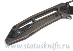 Нож CKF Kadat (M390, титан, карбон, цирконий, тимаскус)фотография - 6