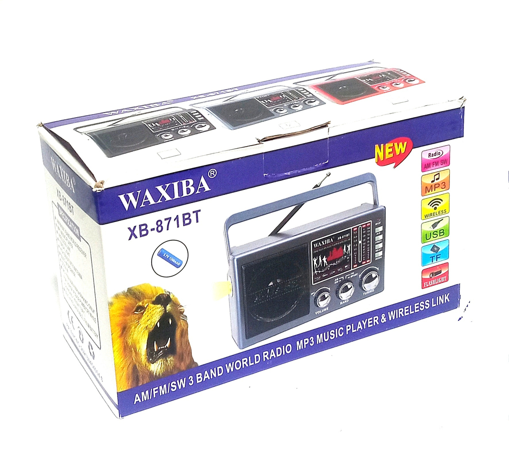 Радиоприемник Waxiba XB-871BT Bluetooth+MP3 плеер
