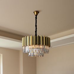 Люстра Rivoli Daniela 3053-308 8 * Е14 40 Вт хрусталь | Rivoli