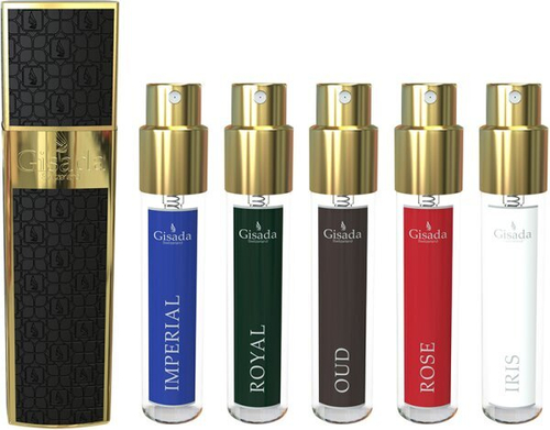 Gisada Black Travelset Eau de Parfum 5 x 10 ml Set 50 ml