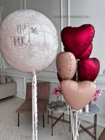 Ты прекрасна: роскошная композиция из шаров для особенной женщины