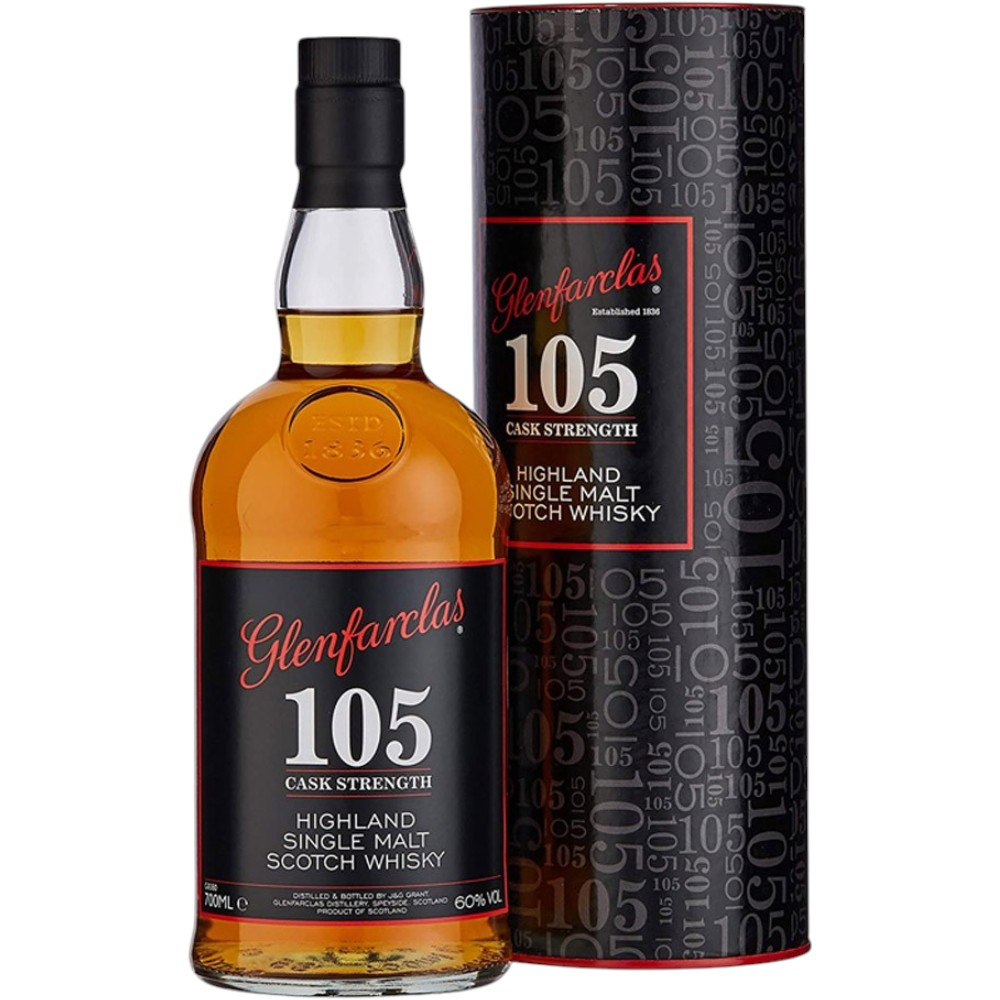 Виски Glenfarclas 105 Cask Strength 0,7 л. В тубе