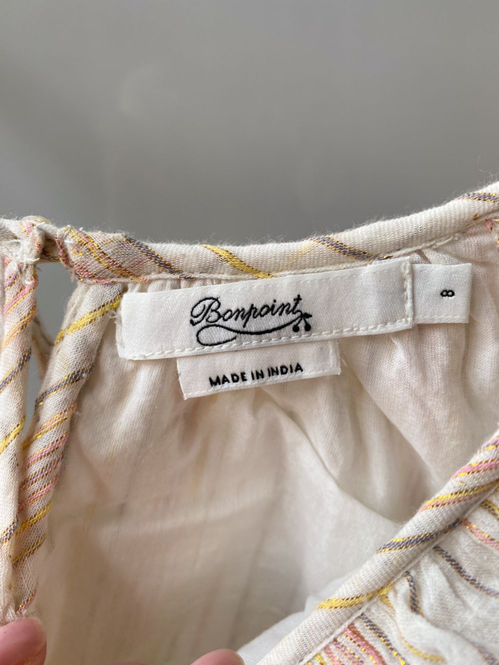 Хлопковый топ Bonpoint, 128