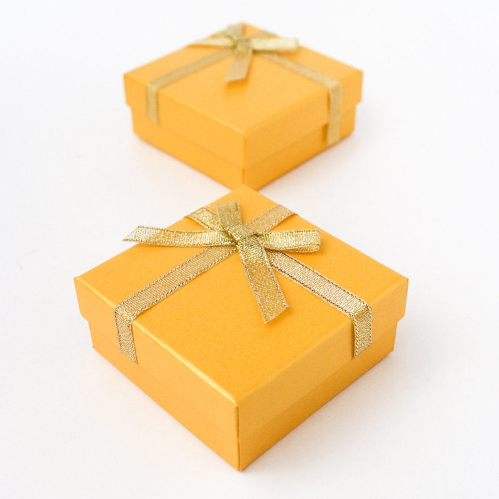 Ювелирный футляр с бантиком серии «Конфетти» под серьги