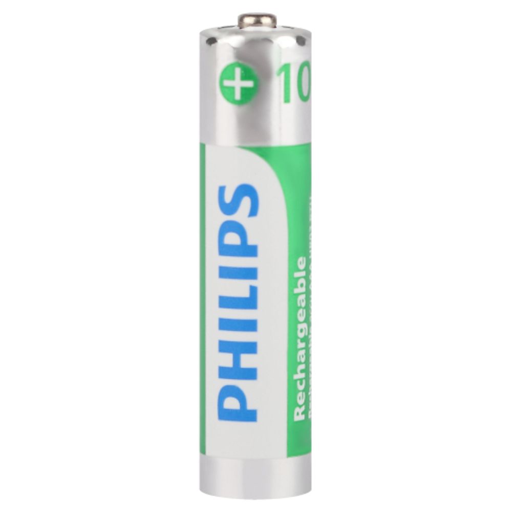 Аккумуляторы NiMH (никель-металлгидридные) Philips R03B4RTU10/51 ААА 1,2v 4 шт. HR03-4BL 1000mAh (4/48/384/24576) | Philips