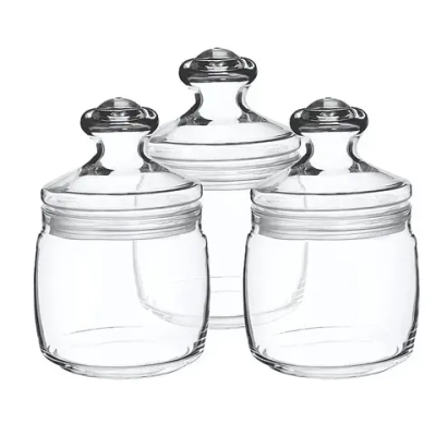 Банка с крышкой ЧЕШНИ 3 шт. 500 мл