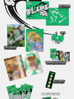 Альбом TOZ - FLARE 1st Mini Album 2 Version SET