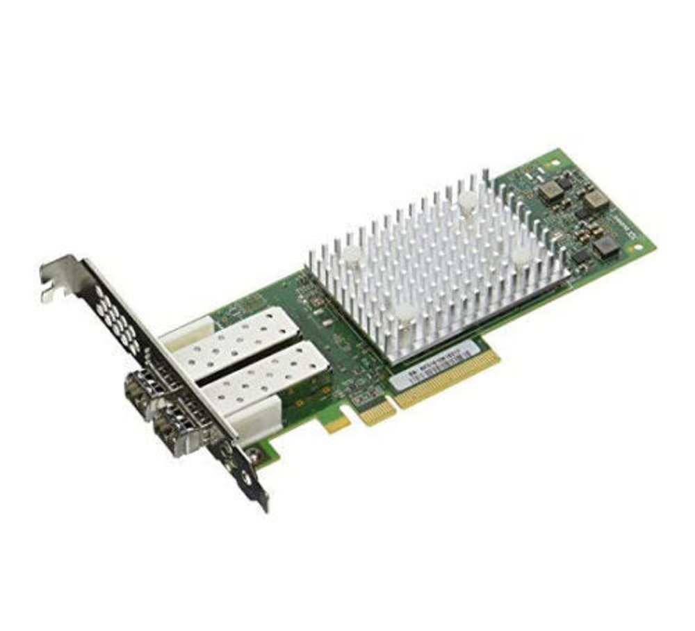 Сетевой адаптер Qlogic QLE2692-SR 16Gbps HBA Dual Port FC Host Bus Adapter QLE2692