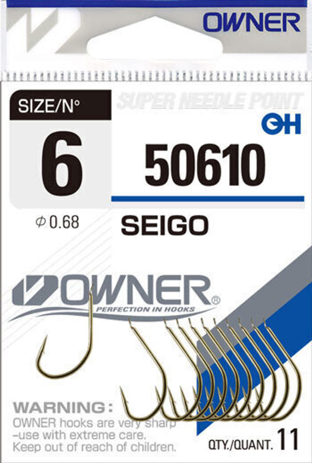 Крючок Owner 50610 №08