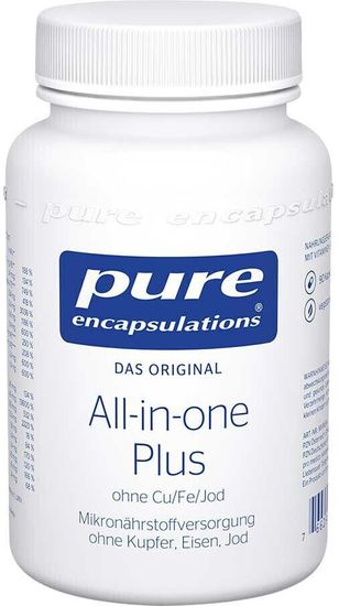 Pure Encapsulations All-In-One Plus без меди, железа и йода