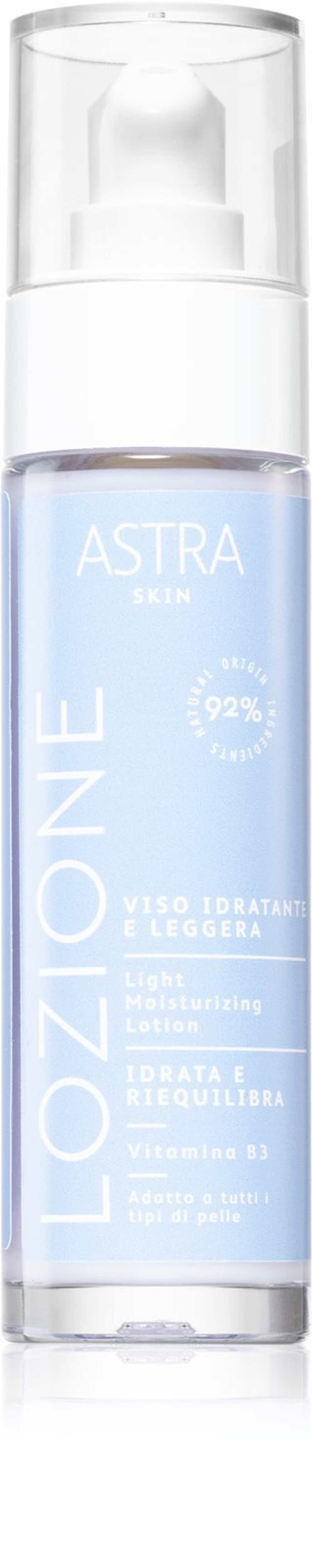 Astra Make-up Skin - освежающее увлажняющее молочко для лица /   50  ml  / GTIN 8055510084509