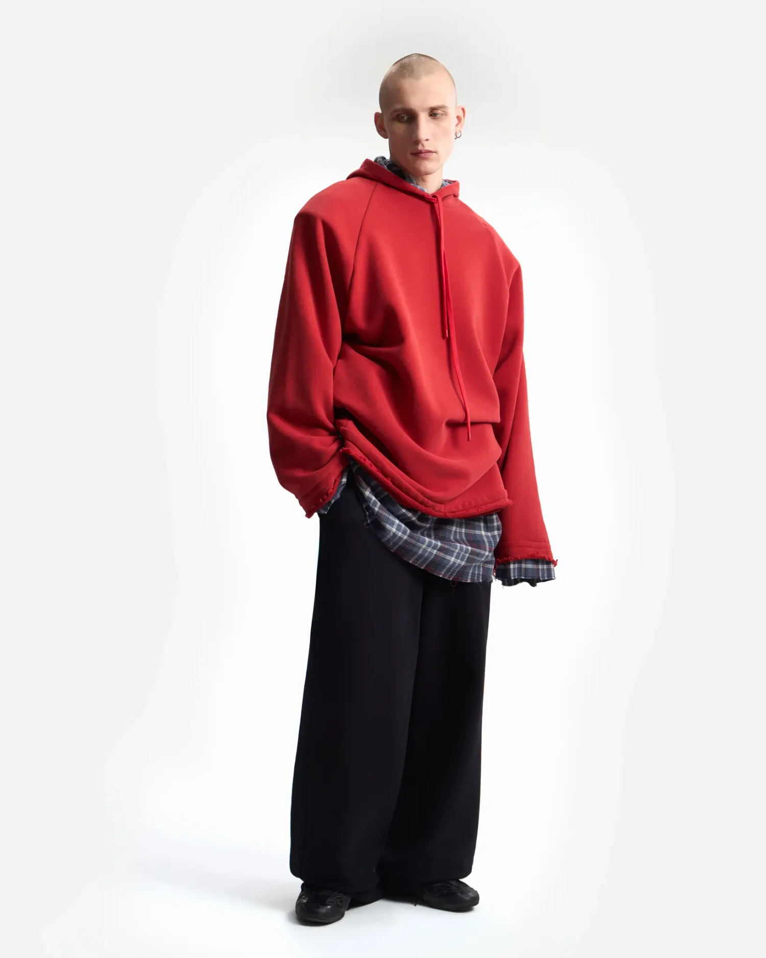 Худи-перевертыш красное