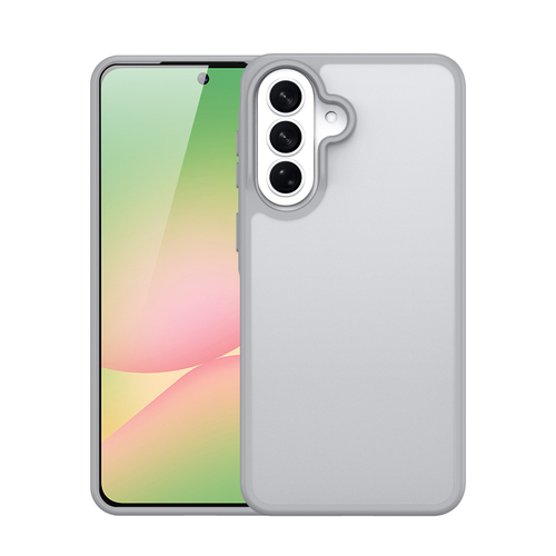 Чехол матовый полупрозрачный серого цвета для Samsung Galaxy A37, A36 и A56, серия Yind Series от Dux Ducis