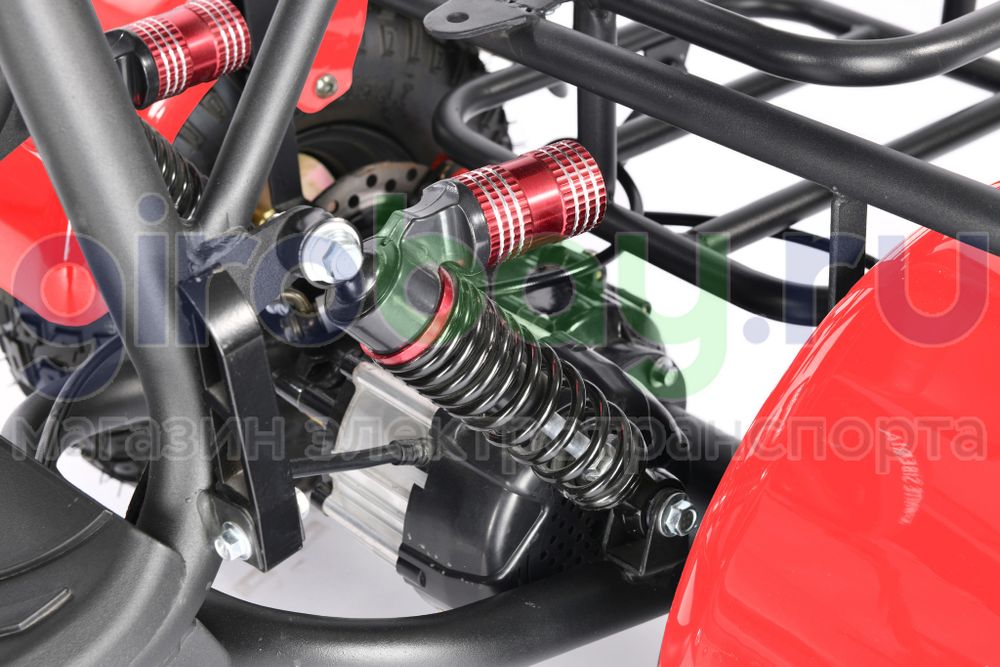 Электроскутер WHITE SIBERIA TRIKE MINI 1500W - Красный фото 14 фото №16