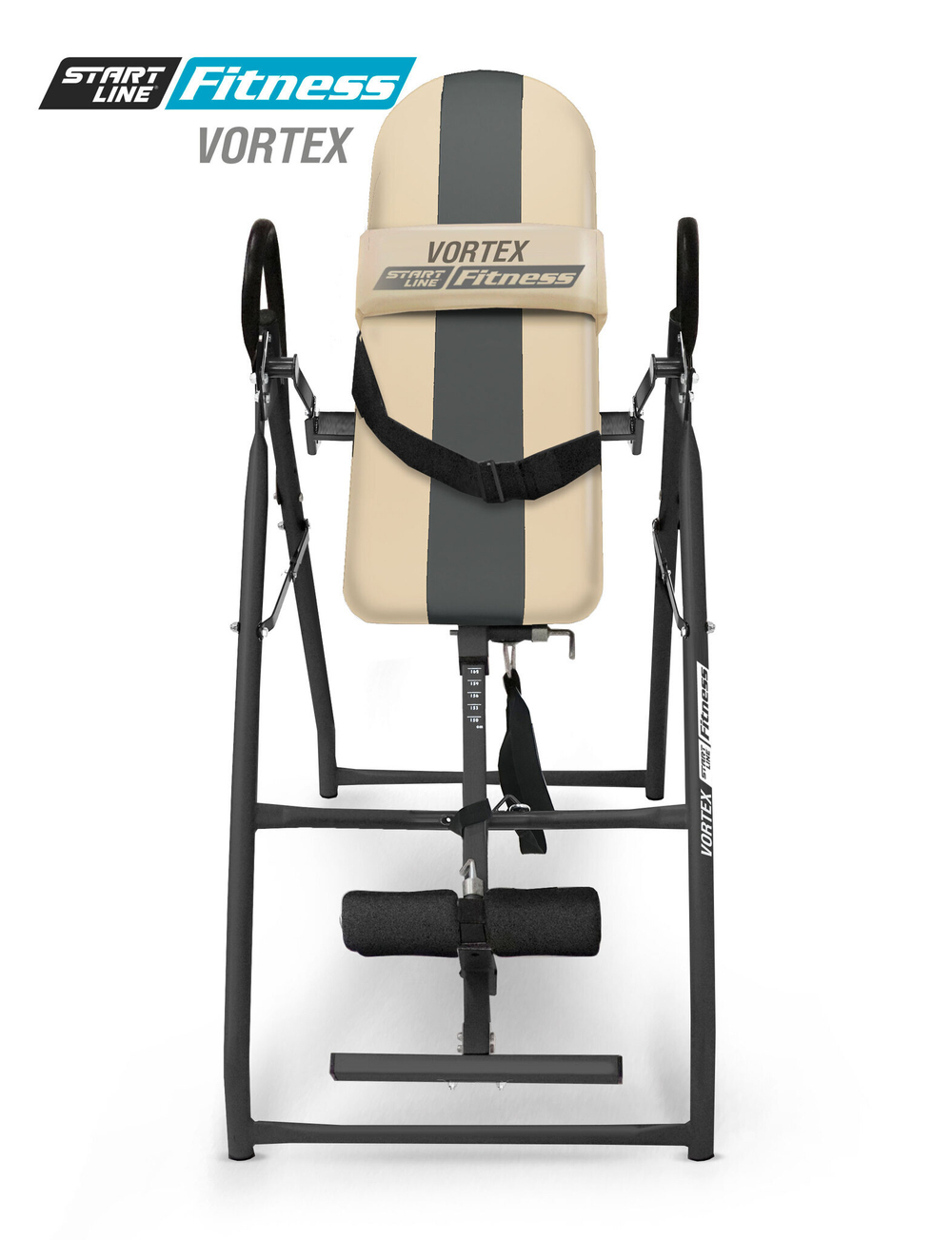 Инверсионный стол Vortex бежево-серый c подушкой