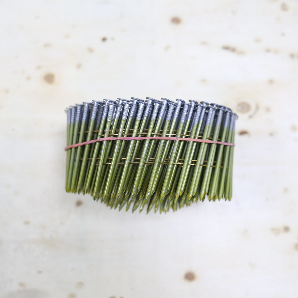 Барабанные гвозди по дереву  CNW (2,5*50 мм BKSe гладк./скош., 9000 шт/уп)